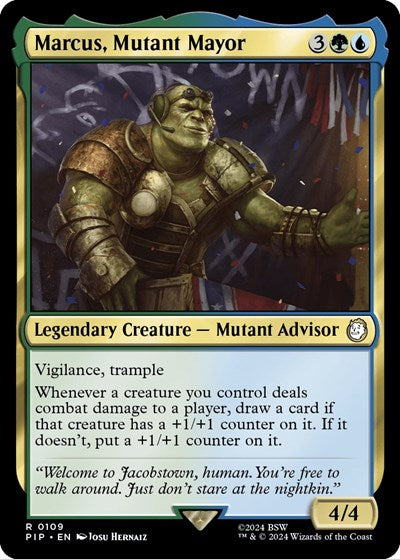 Marcus, Mutant Mayor (Universes Beyond: Fallout) Light Play