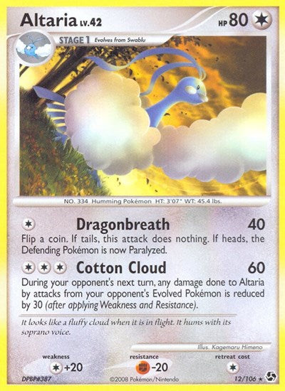 Altaria (Great Encounters) Heavy Play