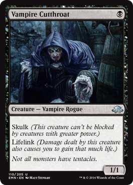 Vampire Cutthroat (Eldritch Moon) Light Play
