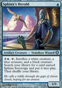 Sphinx's Herald (Shards of Alara) Light Play