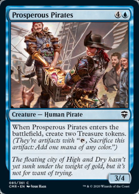 Prosperous Pirates (Commander Legends) Light Play