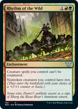 Rhythm of the Wild (Commander: Kamigawa: Neon Dynasty) Light Play