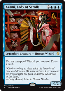 Azami, Lady of Scrolls (Commander 2017) Medium Play