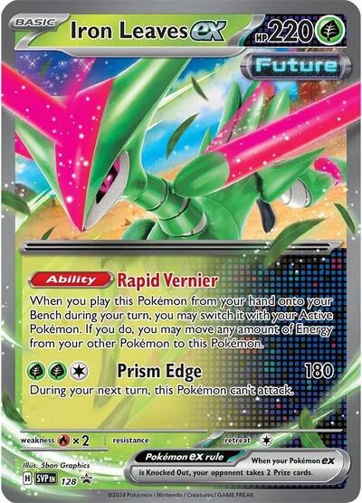 Iron Leaves ex (SV: Scarlet & Violet Promo Cards) Near Mint Holofoil