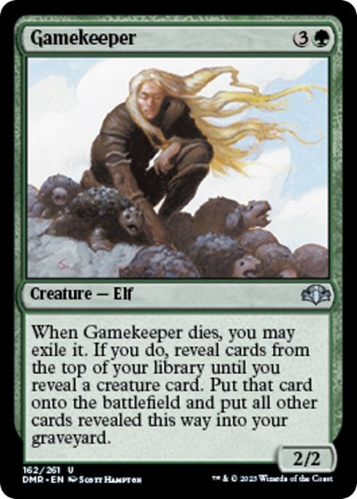 Gamekeeper (Dominaria Remastered) Light Play