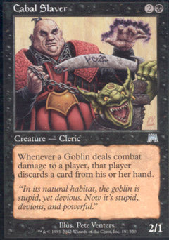 Cabal Slaver (Onslaught) Light Play