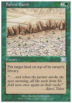 Fallow Earth (Classic 6th Edition) Light Play