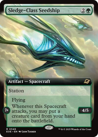Sledge-Class Seedship (Extended Art) (Edge of Eternities) Light Play