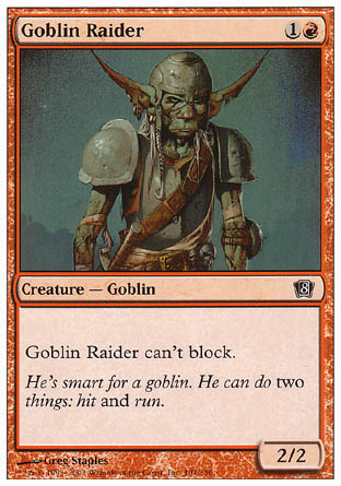 Goblin Raider (8th Edition) Light Play