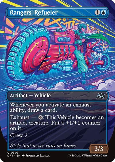 Rangers' Refueler (Borderless) (Aetherdrift) Light Play Foil