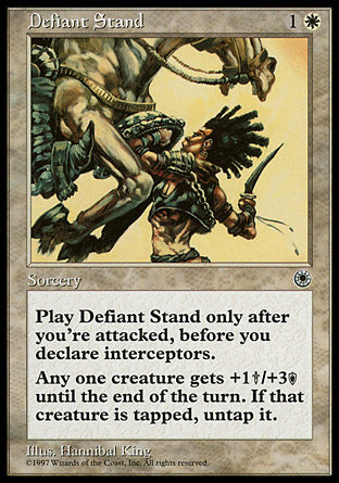 Defiant Stand (Portal) Heavy Play