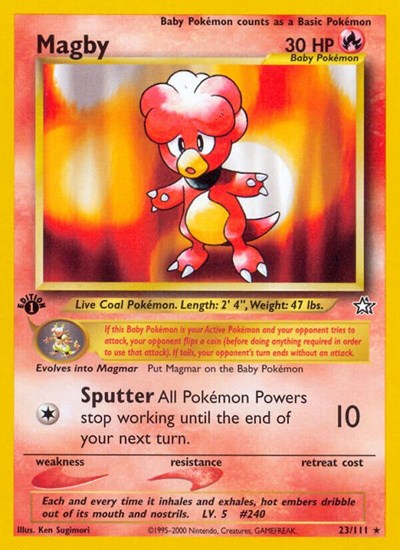 Magby (Neo Genesis) Medium Play Unlimited