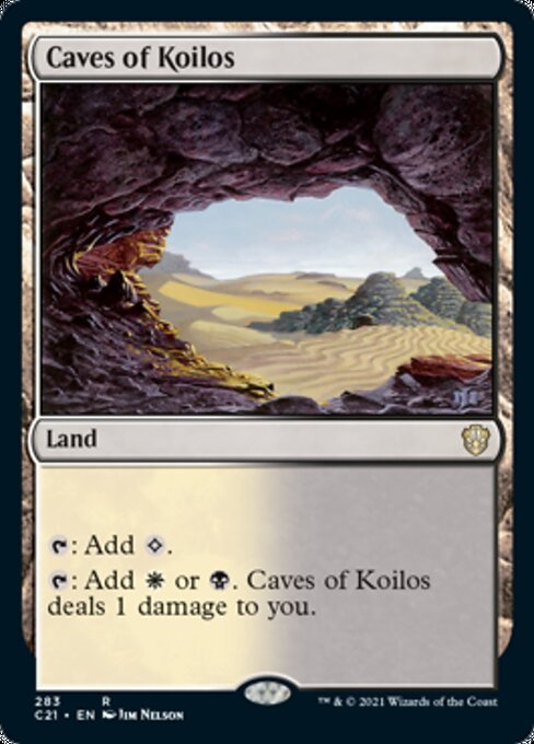 Caves of Koilos (Commander 2021 Strixhaven) Light Play