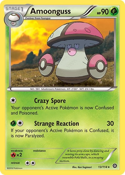 Amoonguss (XY - Steam Siege) Light Play