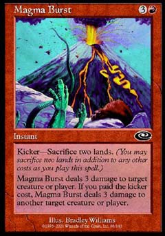 Magma Burst (Planeshift) Light Play