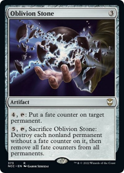Oblivion Stone (Commander: Streets of New Capenna) Light Play