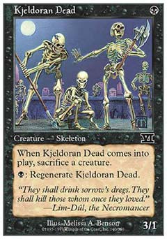 Kjeldoran Dead (Classic 6th Edition) Heavy Play