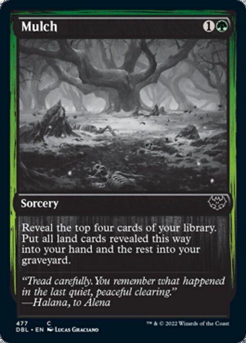 Mulch (Innistrad: Double Feature) Light Play