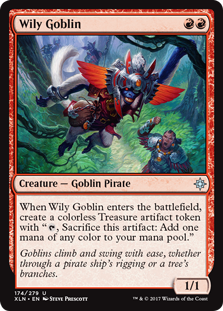 Wily Goblin (Ixalan) Medium Play
