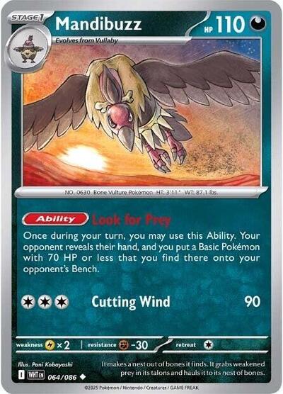 Mandibuzz (SV: White Flare) Light Play