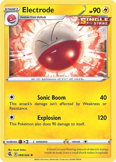 Electrode (SWSH08: Fusion Strike) Light Play Reverse Holofoil