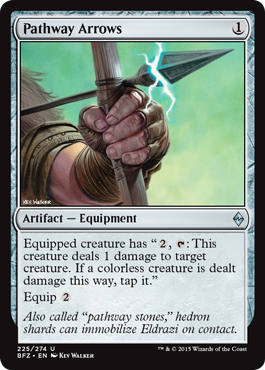 Pathway Arrows (Battle for Zendikar) Light Play
