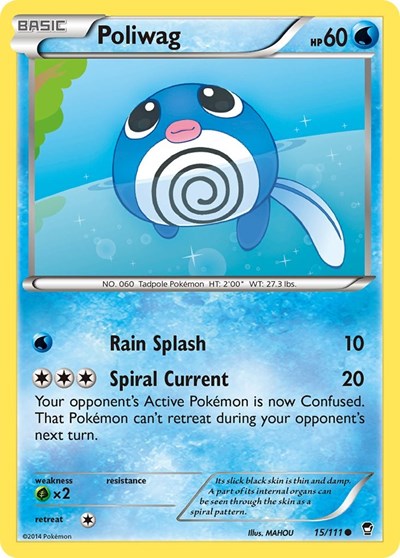 Poliwag (XY - Furious Fists) Medium Play