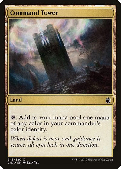 Command Tower (Commander Anthology) Medium Play
