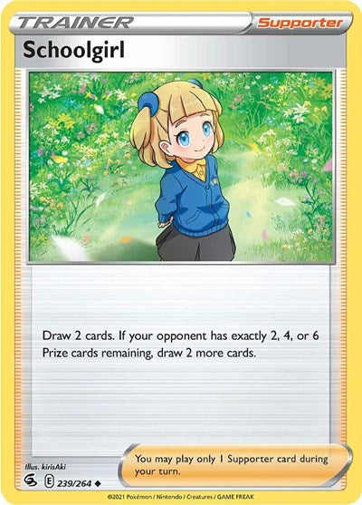 Schoolgirl (SWSH08: Fusion Strike) Light Play