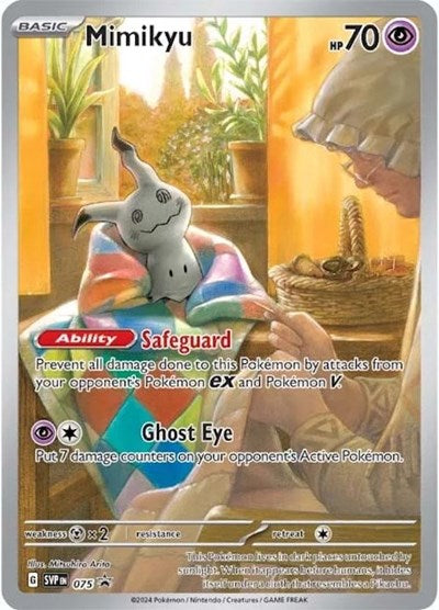 Mimikyu - 075 (SV: Scarlet & Violet Promo Cards) Light Play Holofoil