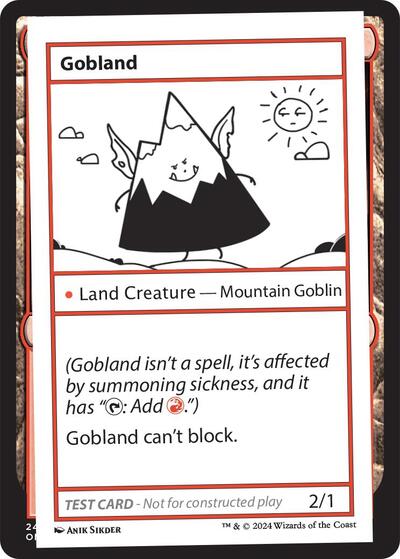 Gobland (Mystery Booster 2 Playtest Cards) Light Play