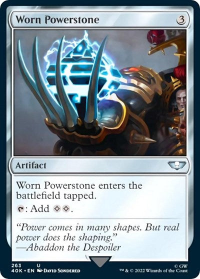 Worn Powerstone (Universes Beyond: Warhammer 40K) Light Play