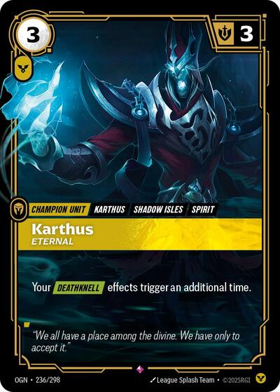 Karthus Eternal (Origins) Light Play Foil