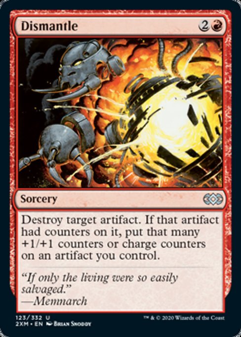 Dismantle (Double Masters) Light Play Foil