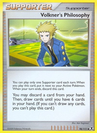 Volkner's Philosophy (Rising Rivals) Damaged / Poor