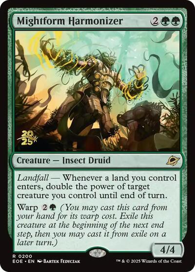 Mightform Harmonizer (Promos: Prerelease Cards) Light Play Foil