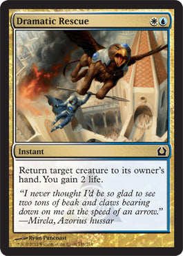 Dramatic Rescue (Return to Ravnica) Light Play