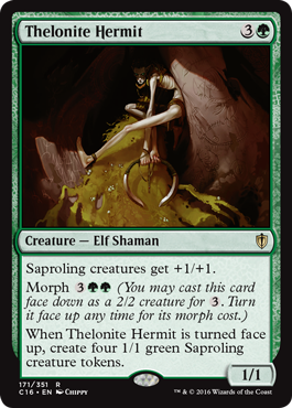 Thelonite Hermit (Commander 2016 Edition) Light Play