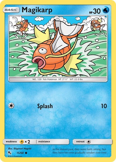 Magikarp (Hidden Fates) Light Play