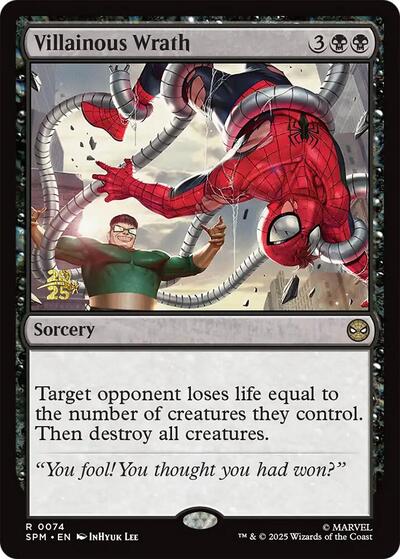 Villainous Wrath (Promos: Prerelease Cards) Light Play Foil