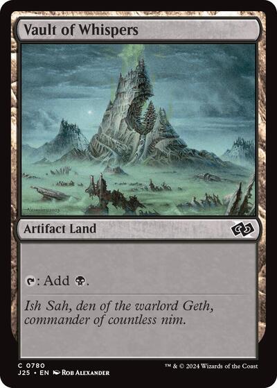 Vault of Whispers (Foundations Jumpstart) Light Play