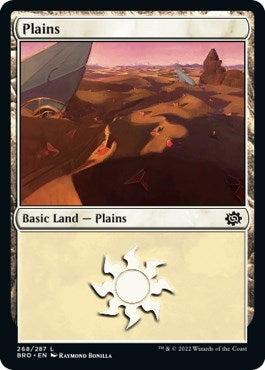 Plains (268) (The Brothers' War) Light Play
