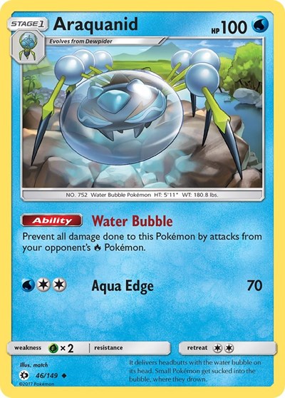 Araquanid (SM Base Set) Light Play