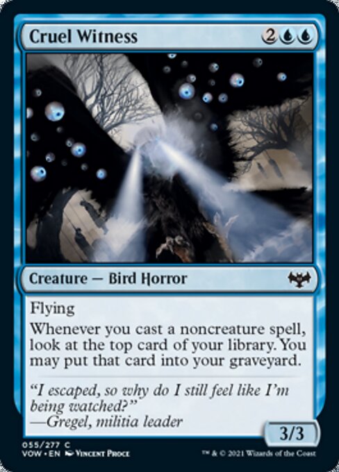 Cruel Witness (Innistrad: Crimson Vow) Light Play