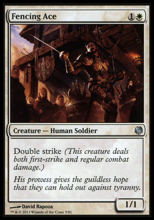 Fencing Ace (Duel Decks: Heroes vs Monsters) Light Play