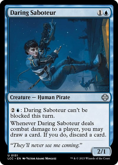 Daring Saboteur (Commander: The Lost Caverns of Ixalan) Light Play