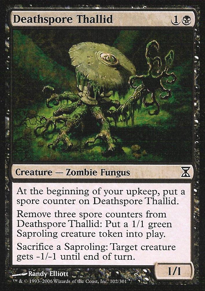 Deathspore Thallid (Time Spiral) Light Play
