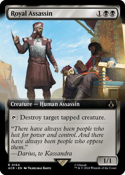 Royal Assassin (Extended Art) (Universes Beyond: Assassin's Creed) Light Play