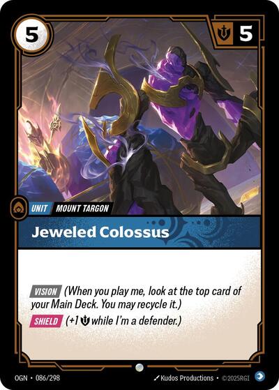 Jeweled Colossus (Origins) Light Play