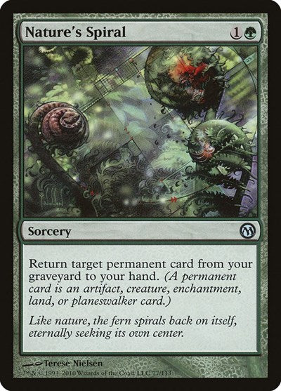 Nature's Spiral (Duels of the Planeswalkers) Medium Play
